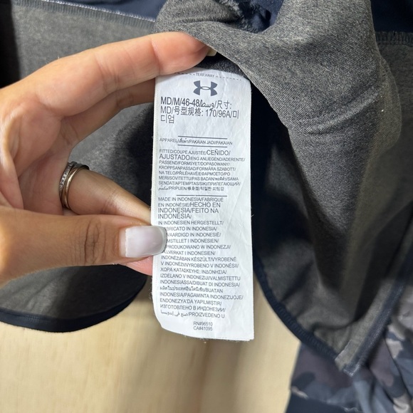 Under Armour Unstoppable Gore Windstopper Jacket Camo Medium - Picture 15 of 16